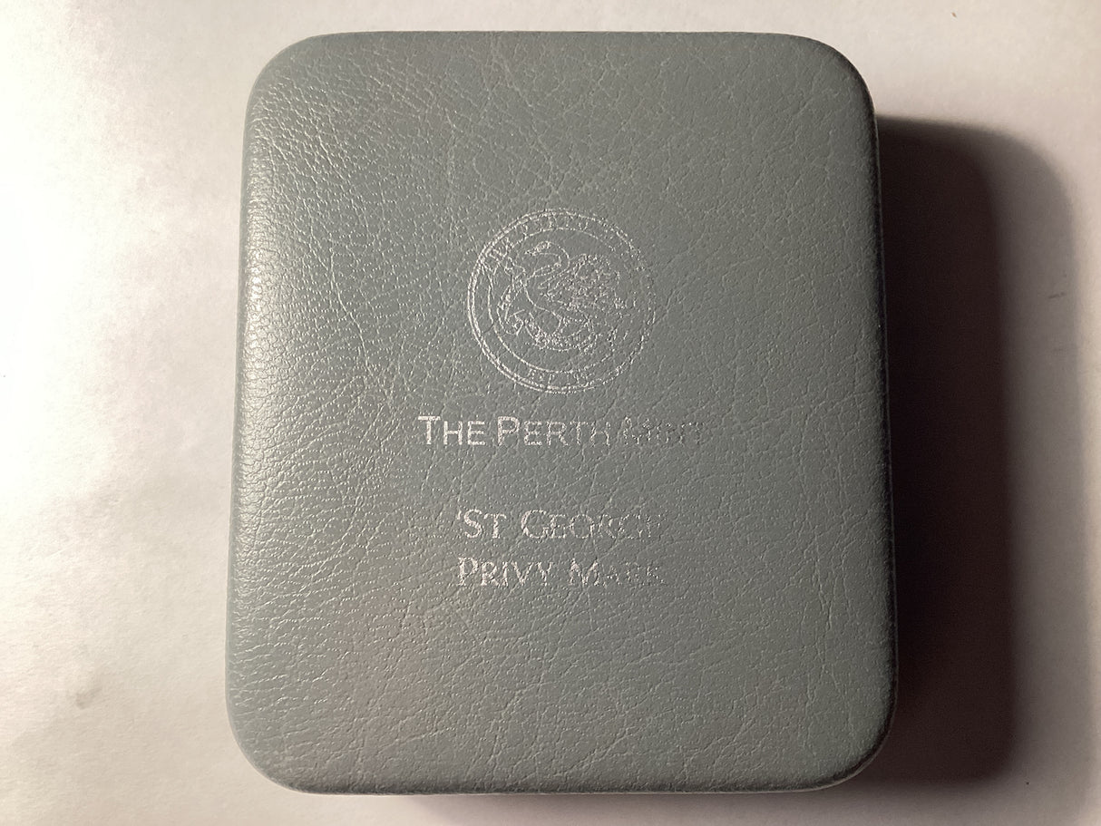 1998 $2 Kookaburra. 2oz Silver Coin. ‘St George Sovereign’ Privy Mark.