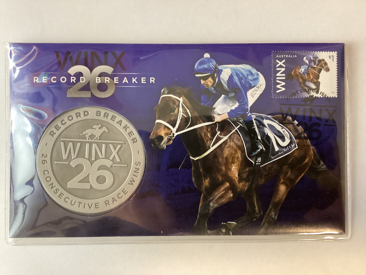 2018 WINX Medallion PMC. 26 Consecutive Race Wins. 2019 Made.