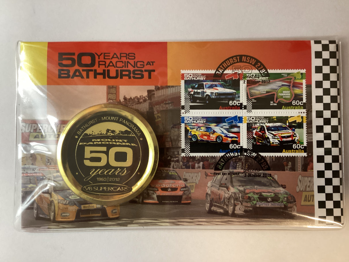 2012 50 Years of Racing at Bathurst. PMC Medallion. 7500 made.