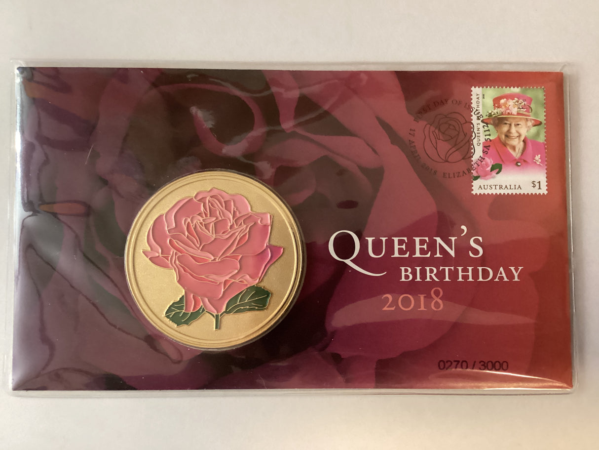 2018 The Queen’s Birthday Medallion PMC. 3000 Made.