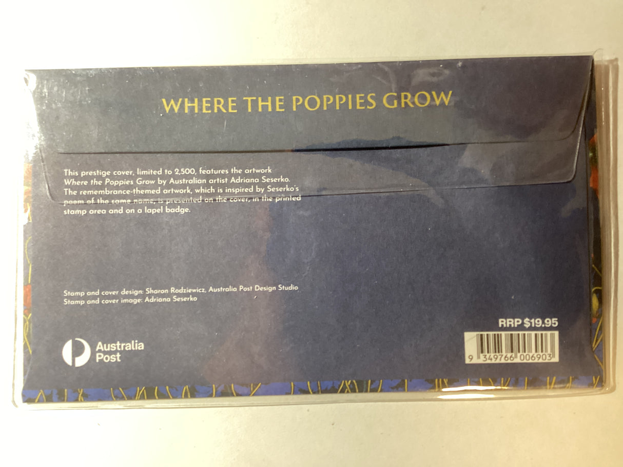 2023 Where the Poppies Grow. Prestige Cover.