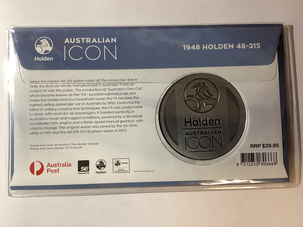 2021 Holden Australian Icon Medallion PMC. 1948 Holden 48-215. 1500 Made.