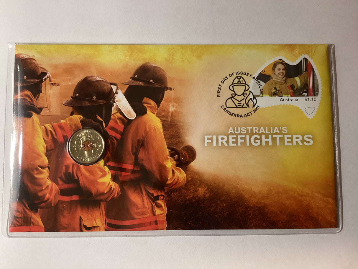 2020 $2 Australian Firefighters PNC. 7500 Made.