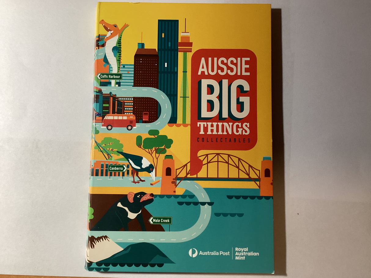 2023 Aussie Big Things Complete Set. With Coloured Giant Murray Cod.