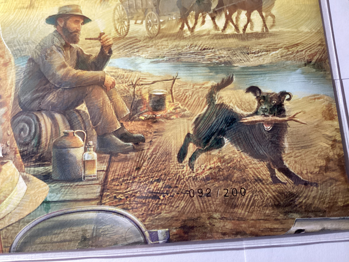 2017 Henry Lawson 1867-1922 Impressions Medallion PMC. 200 Made.