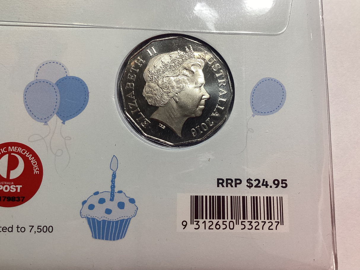 2016 50c PNC 50 Years of Playschool. Big Teddy