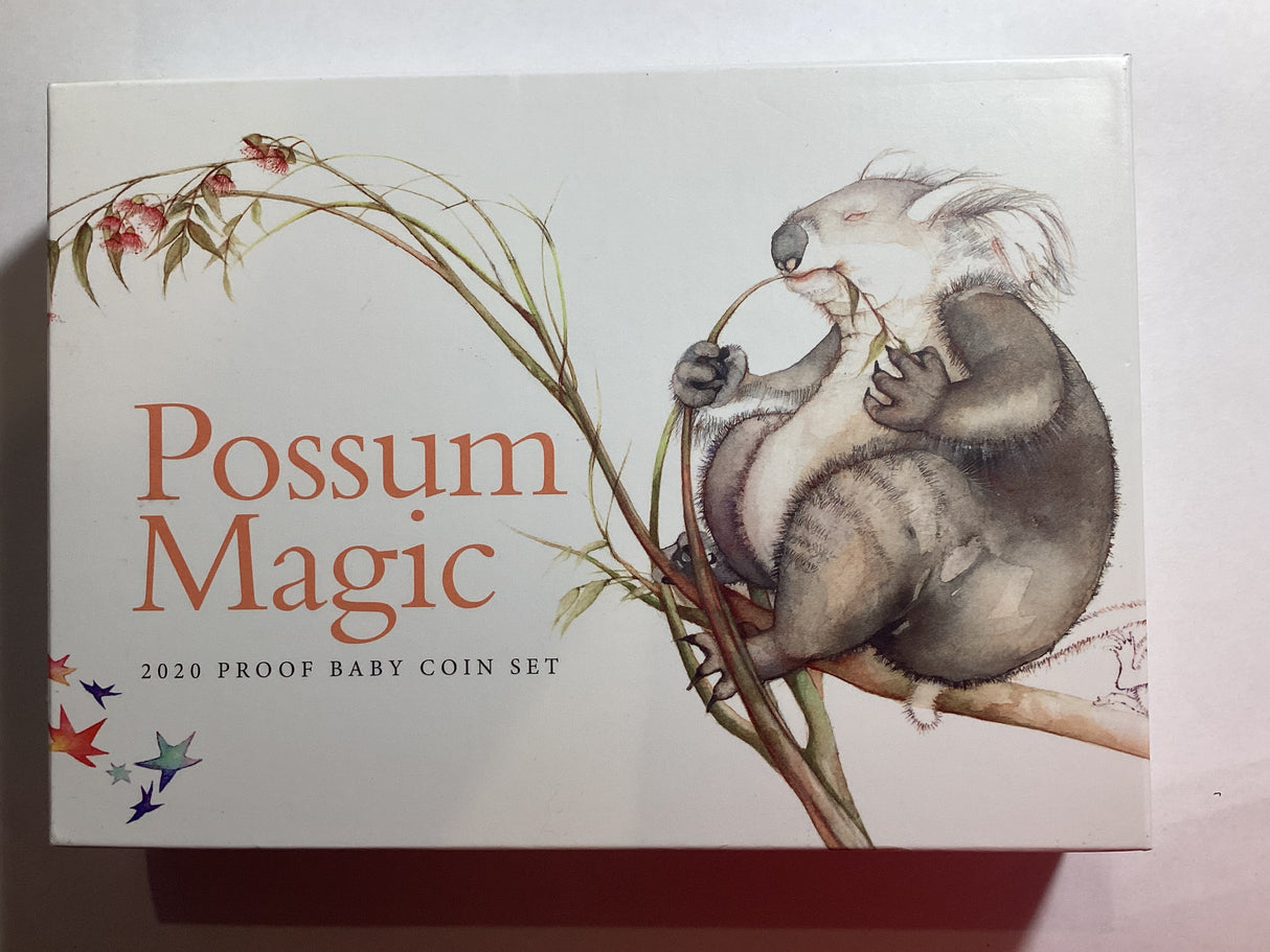 2020 Possum Magic Baby Proof Set Six Coin Set.