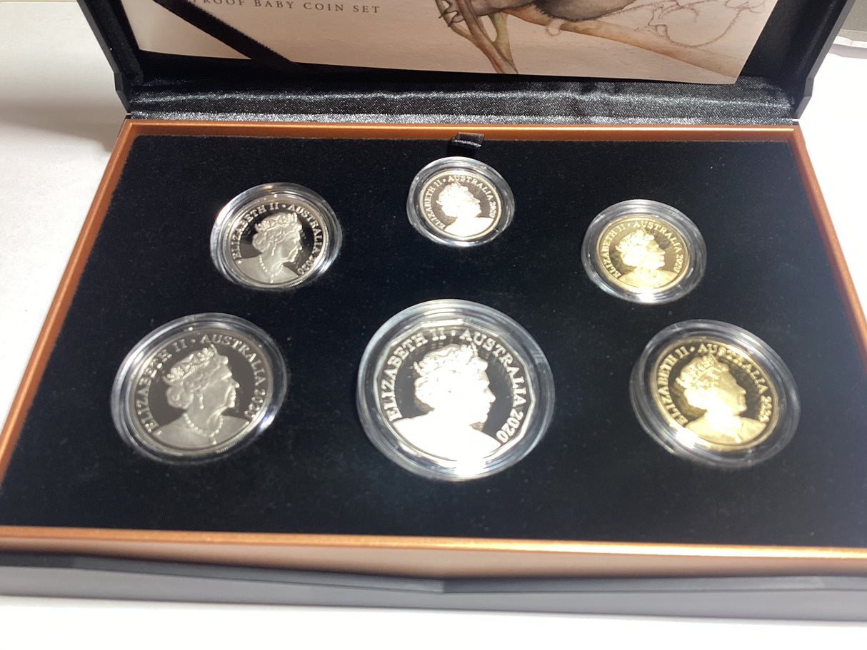2020 Possum Magic Baby Proof Set Six Coin Set.