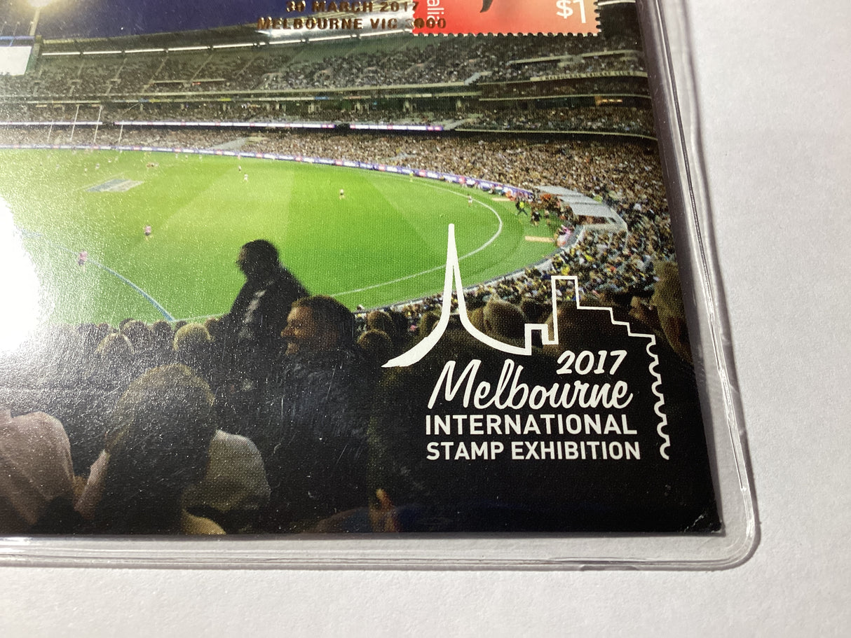 2017 Official AFL Medallion Collection Geelong Cats. Melbourne International Stamp Exhibition. Days 1,2,3,4.