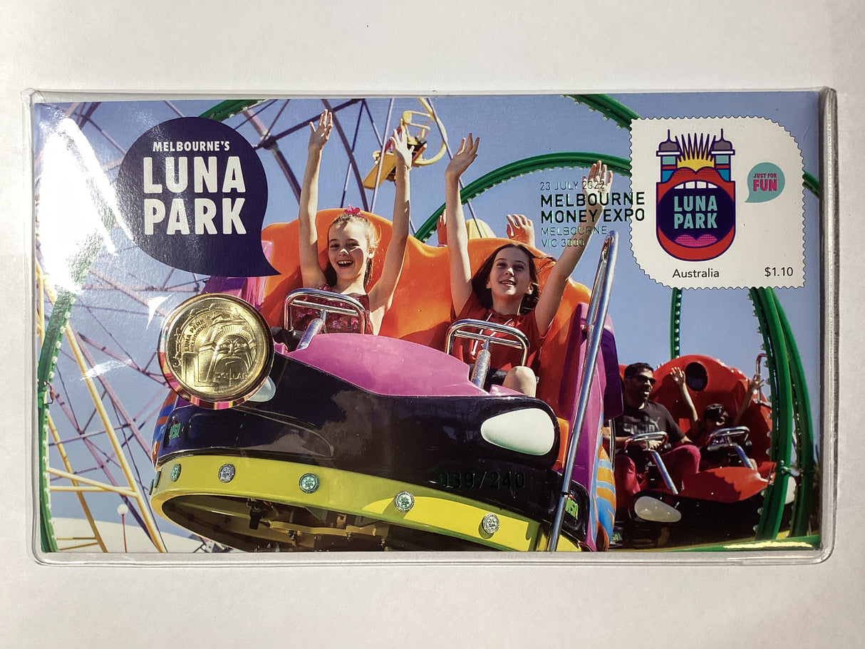 2022 Melbourne’s Lunar Park PNC. ANDA. Melbourne Money Expo. 240 Made.