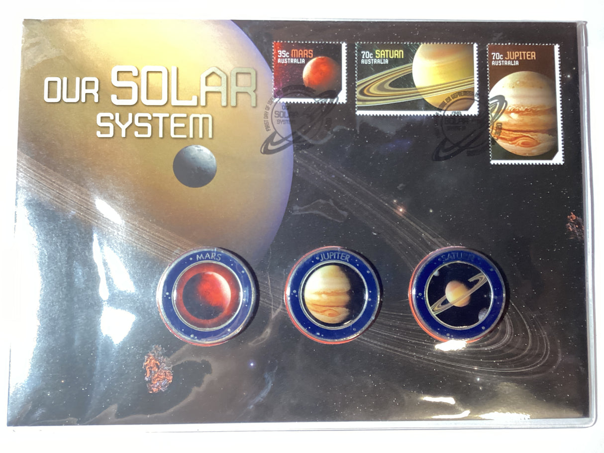 2015 Our Solar System. Three Medallion PMC. 3500 made.