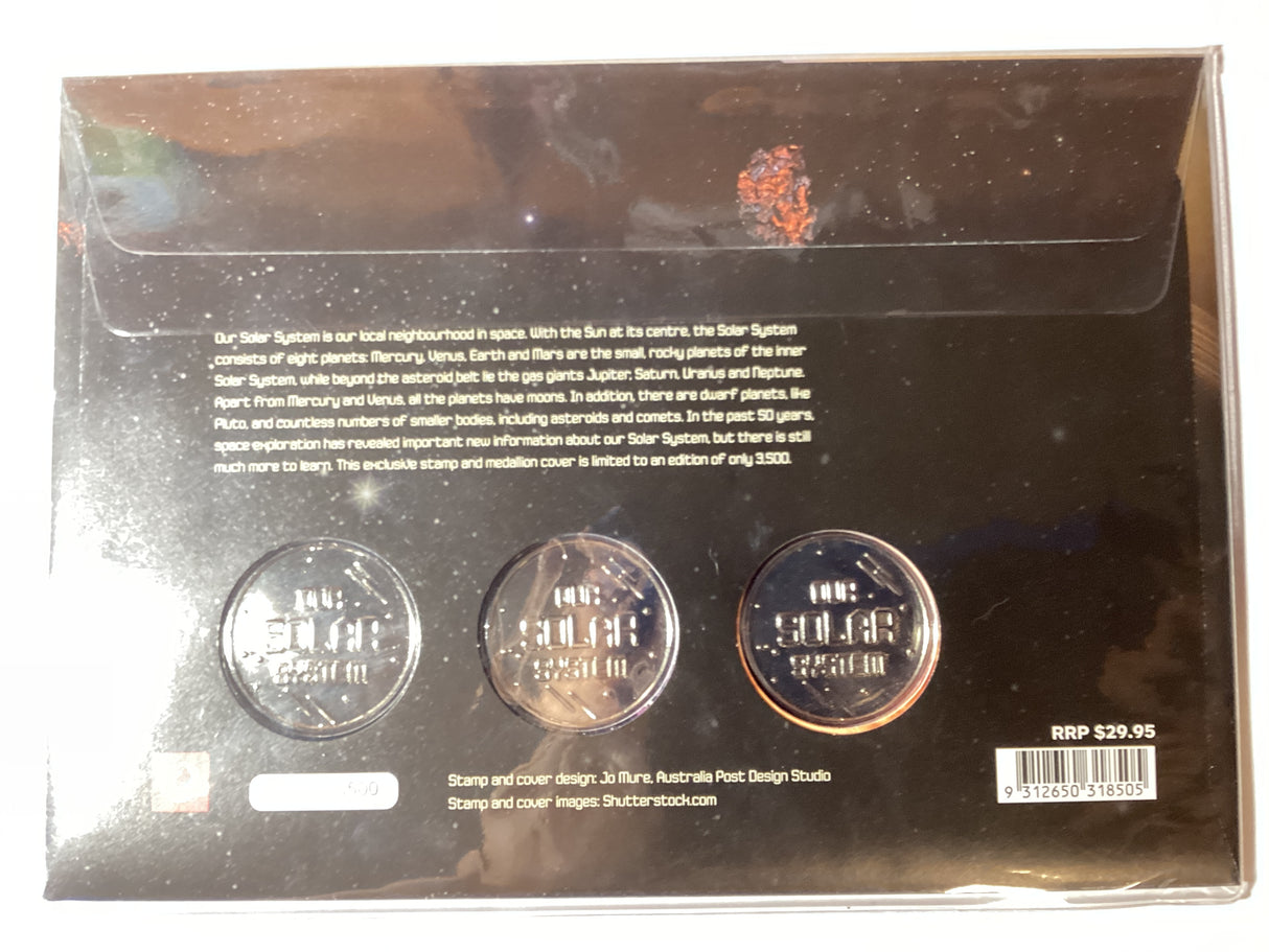 2015 Our Solar System. Three Medallion PMC. 3500 made.