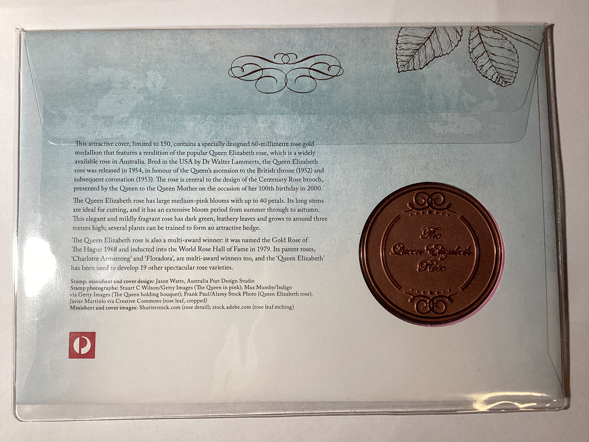 2018 The Queen’s Birthday. Rose PMC Medallion Impressions Release. 150 Made.