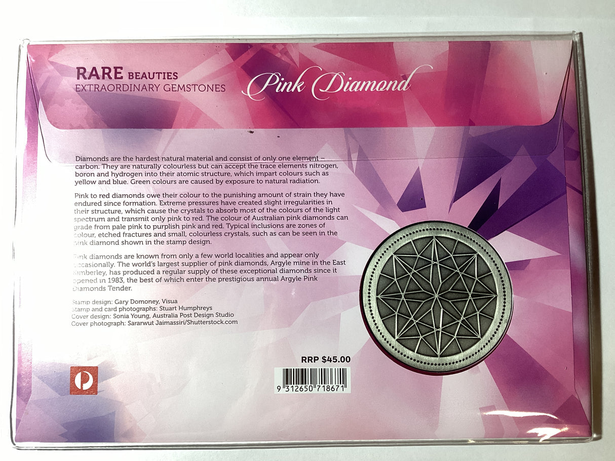 2017 Rare Beauties. Pink Diamond. Melbourne Coin Expo. 250 Made.