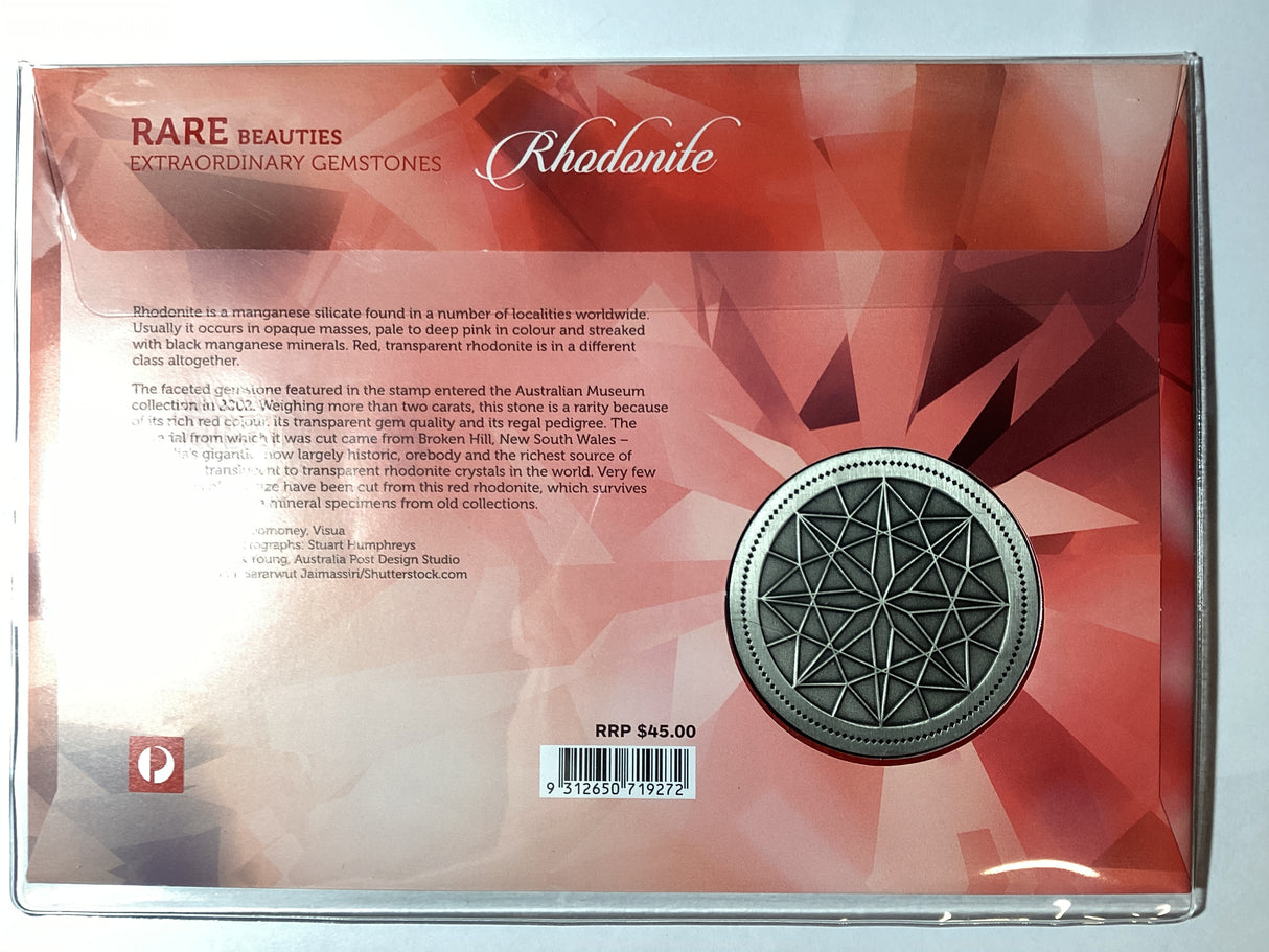 2017 Rare Beauties. Rhodonite. Melbourne Coin Expo. 250 Made.