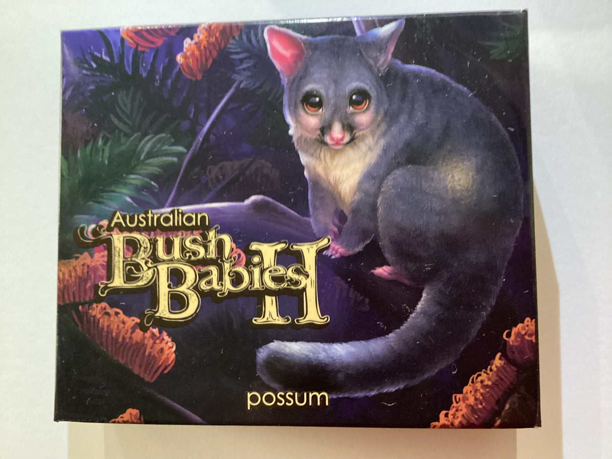 2013 Australian Bush Babies II. Possum. 1/2 Ounce Silver Proof Coin.
