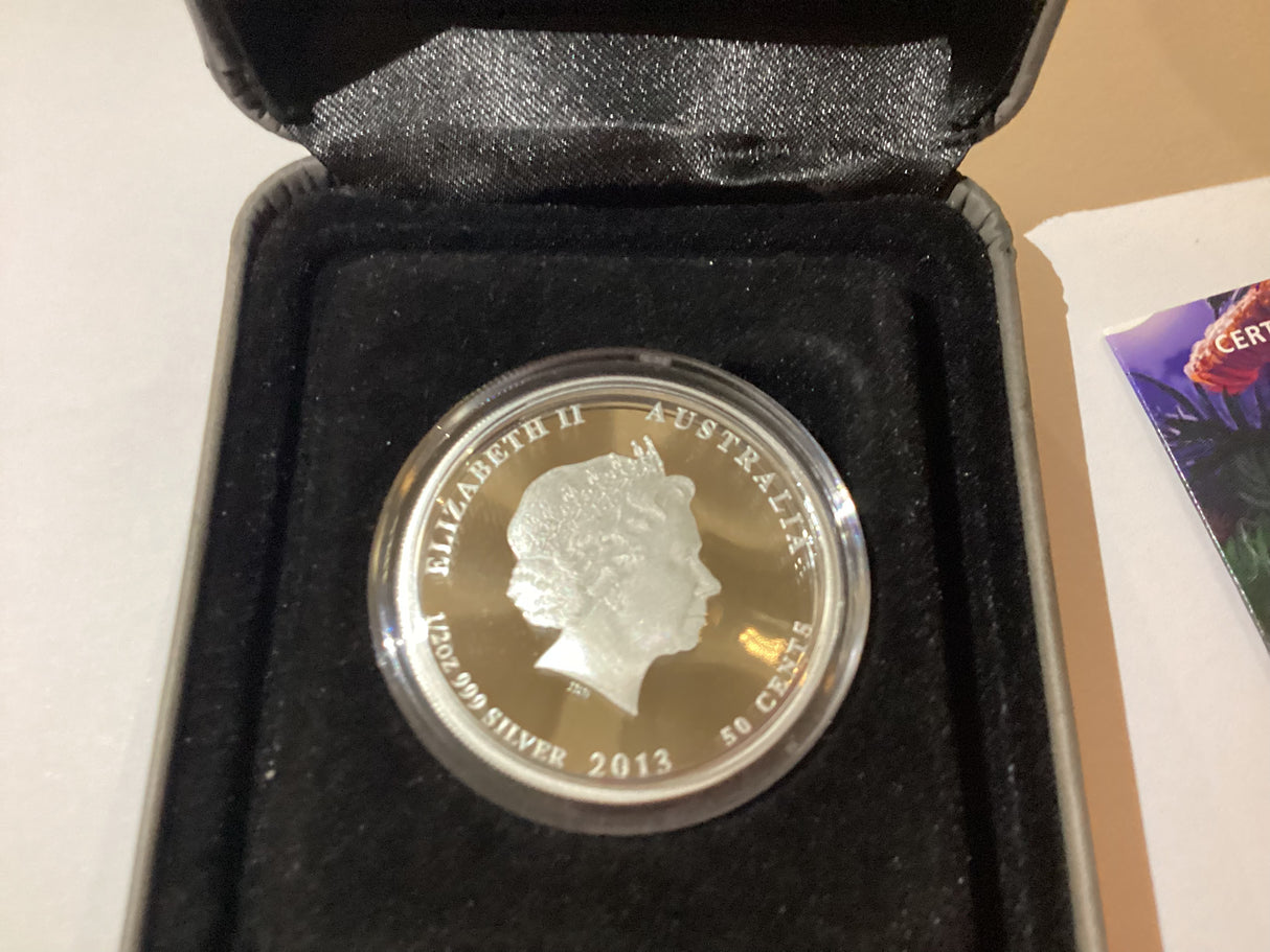 2013 Australian Bush Babies II. Possum. 1/2 Ounce Silver Proof Coin.