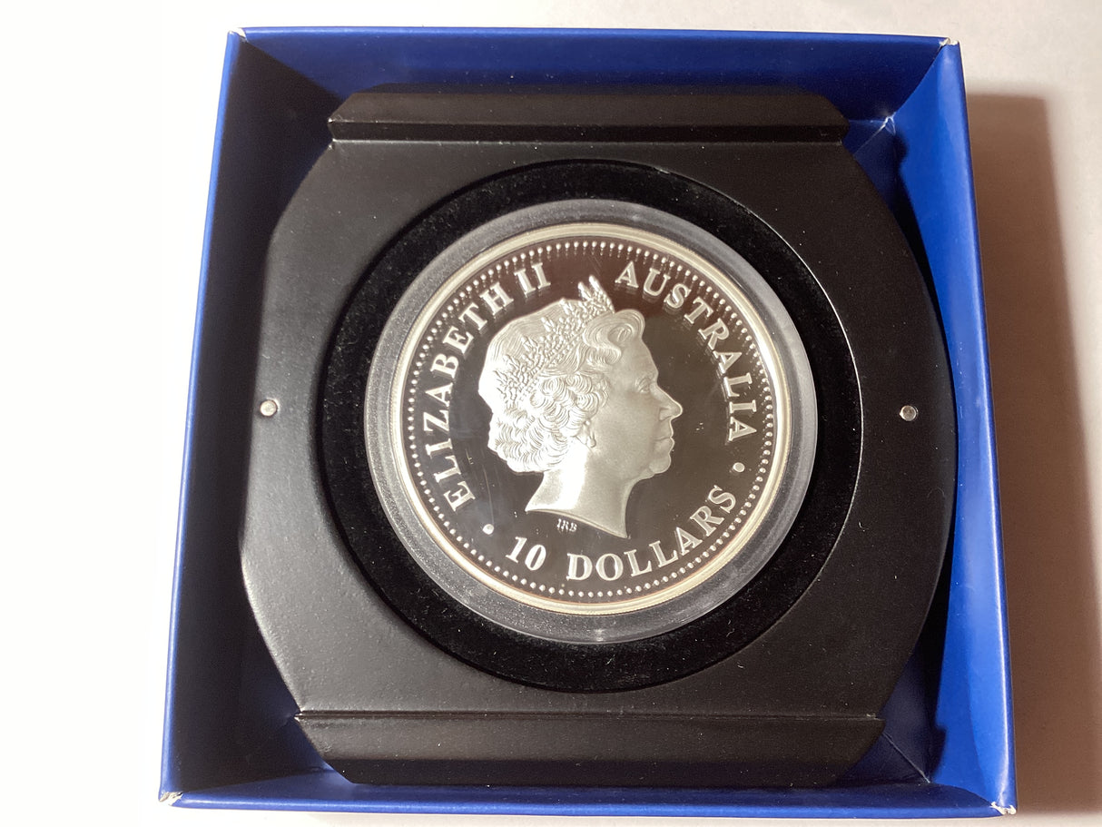 2004 10oz The Australian Kookaburra 'Evolution' Companion Series. Evolution of Numbers.