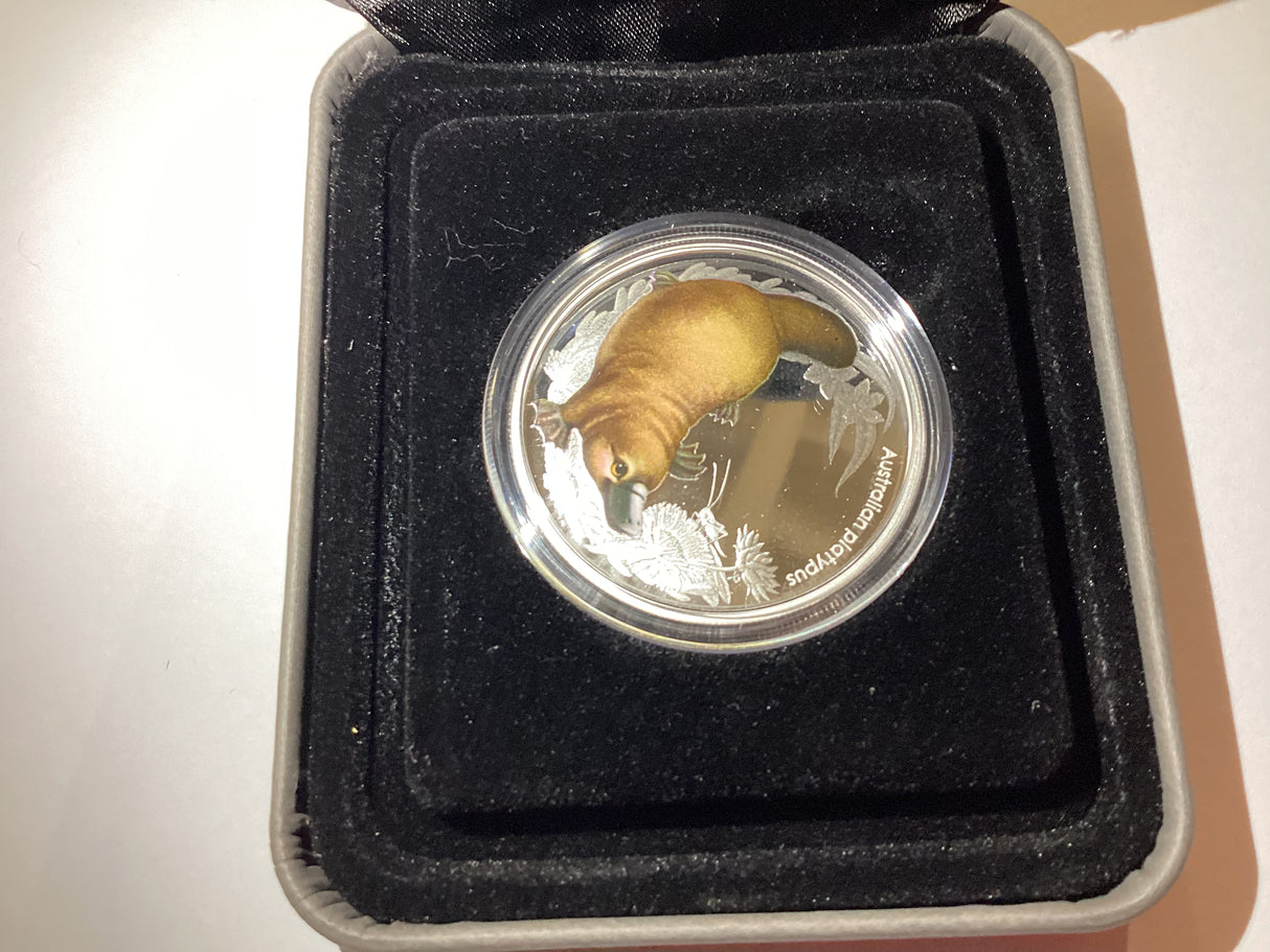 2013 Australian Bush Babies II. Platypus. 1/2 Ounce Silver Proof Coin.