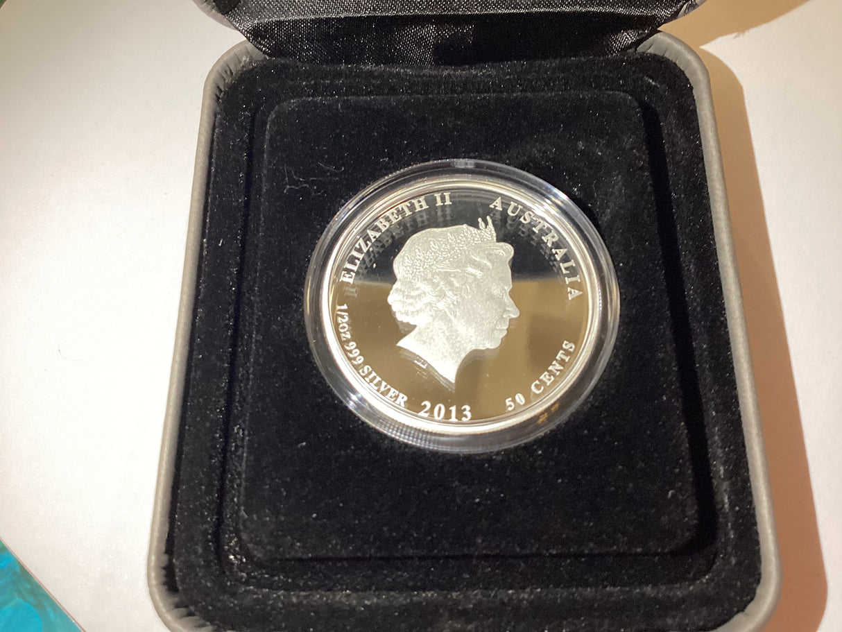 2013 Australian Bush Babies II. Platypus. 1/2 Ounce Silver Proof Coin.