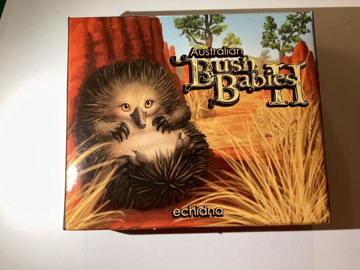 2013 Australian Bush Babies II. Echidna. 1/2 Ounce Silver Proof Coin.