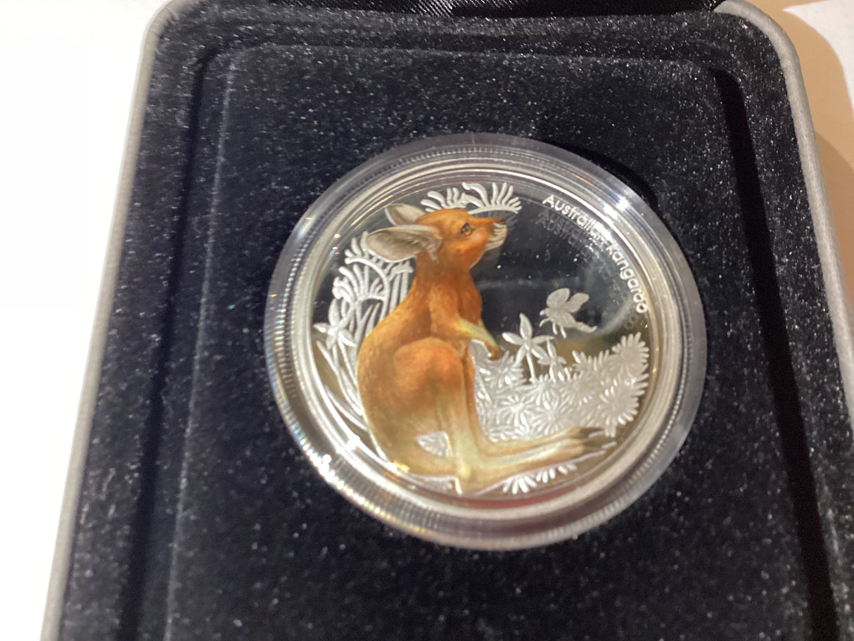 2010 50c Australian Bush Babies. Kangaroo.