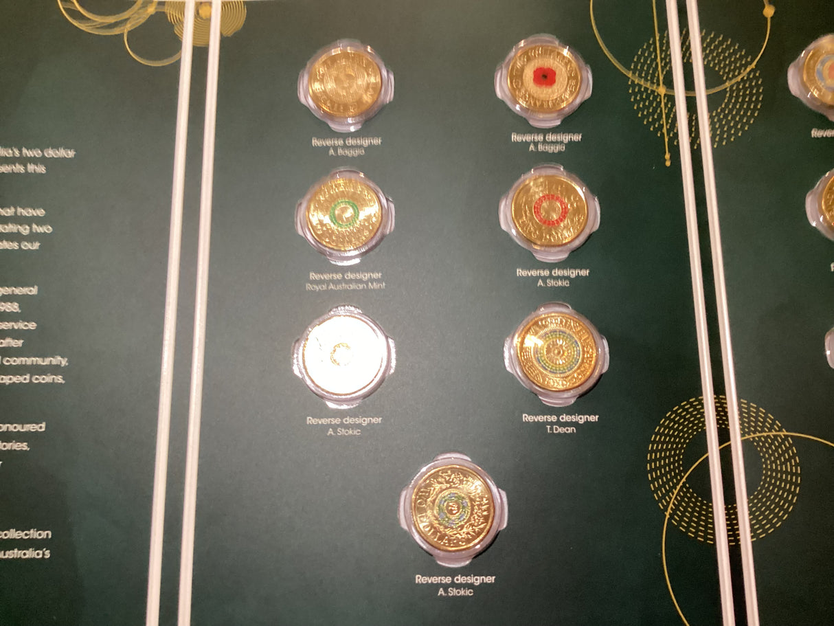 2023 35th Anniversary of The $2 Coin Fourteen Coin Collection. Including Red Poppy.