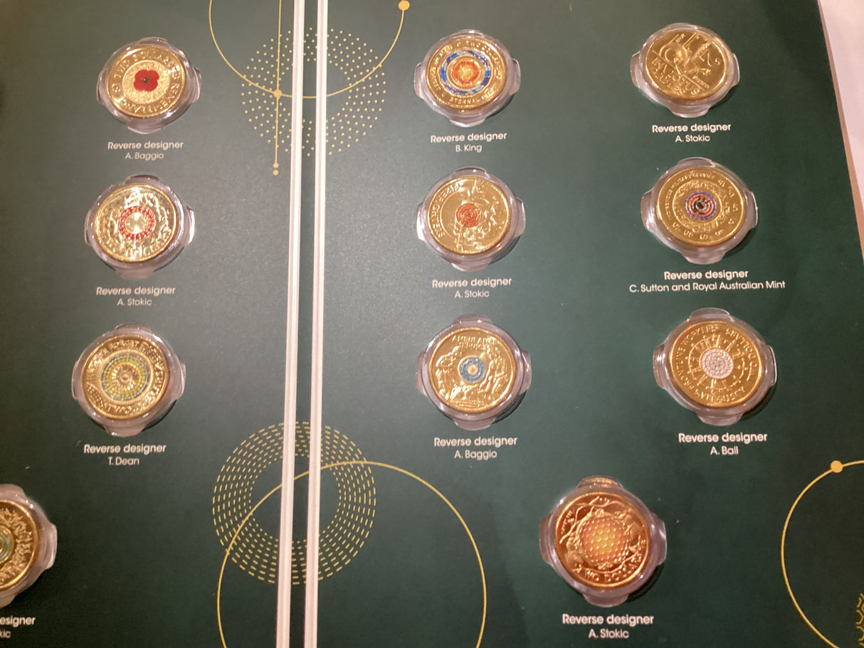2023 35th Anniversary of The $2 Coin Fourteen Coin Collection. Including Red Poppy.