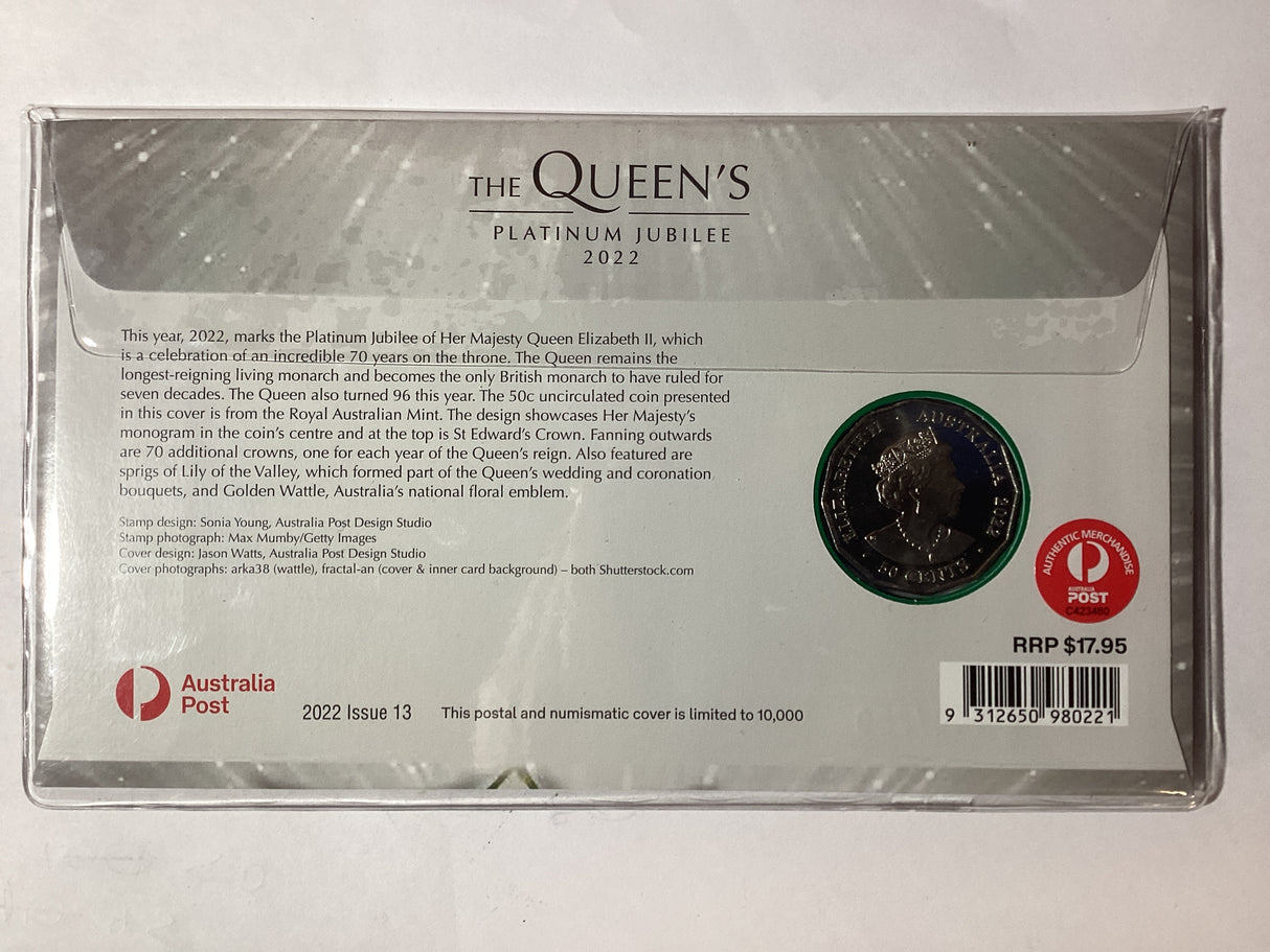 2022 PNC ANDA Melbourne Money Expo. The Queen’s Platinum Jubilee. 750 Made.