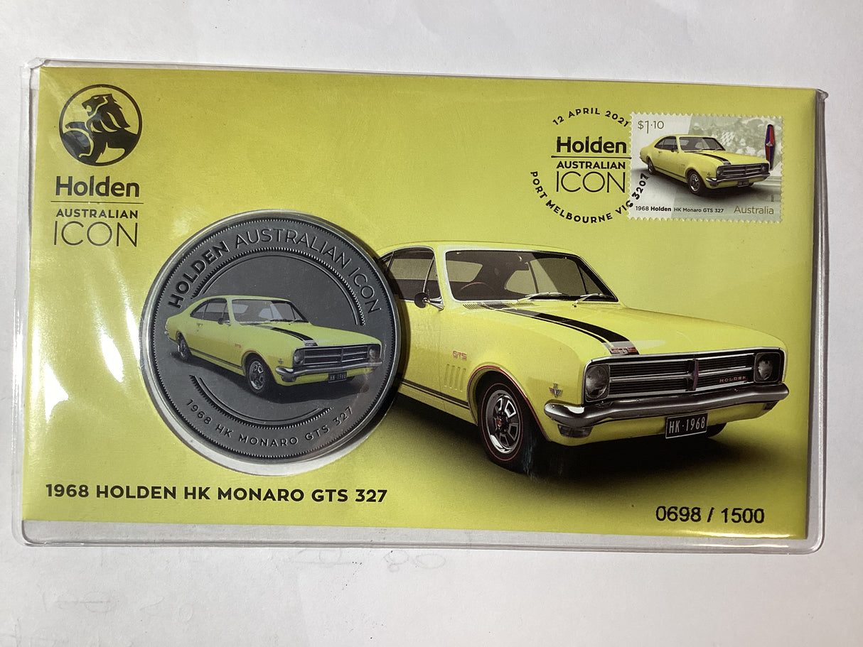 2021 PMC Medallion Holden Australian Icon. 1968 Holden HK Monaro GTS 327. 1500 Made.