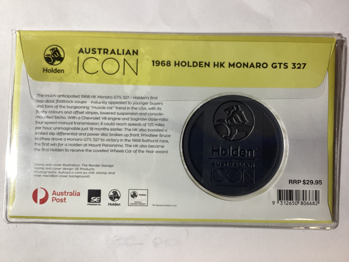 2021 PMC Medallion Holden Australian Icon. 1968 Holden HK Monaro GTS 327. 1500 Made.