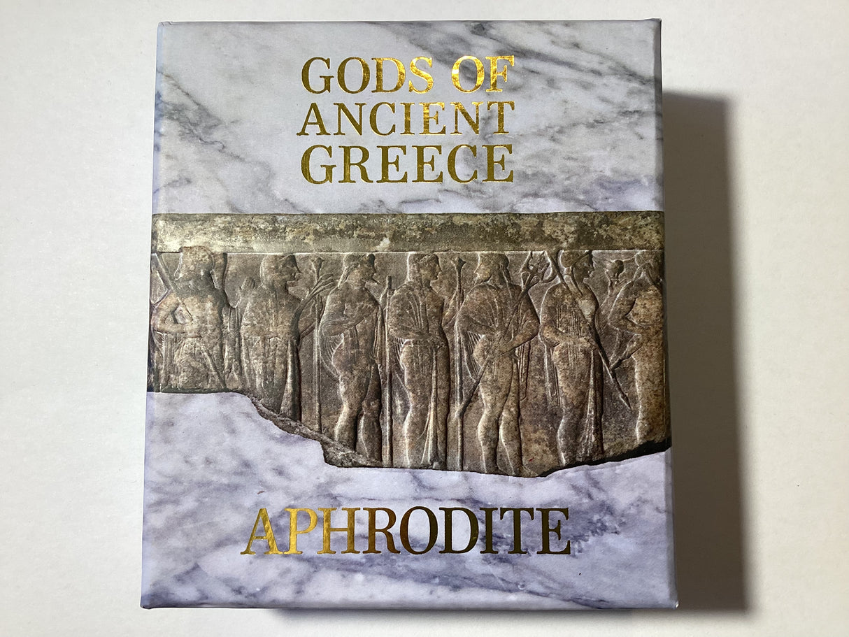 2013 5 Dollars. Gods of Ancient Greece. Aphrodite. 2oz Silver Proof Coin.