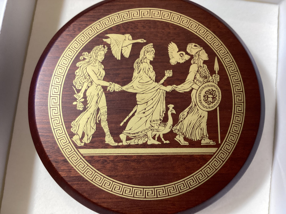 2015 $2 Goddesses of Olympus. Athena. 2oz Silver Proof Coin.