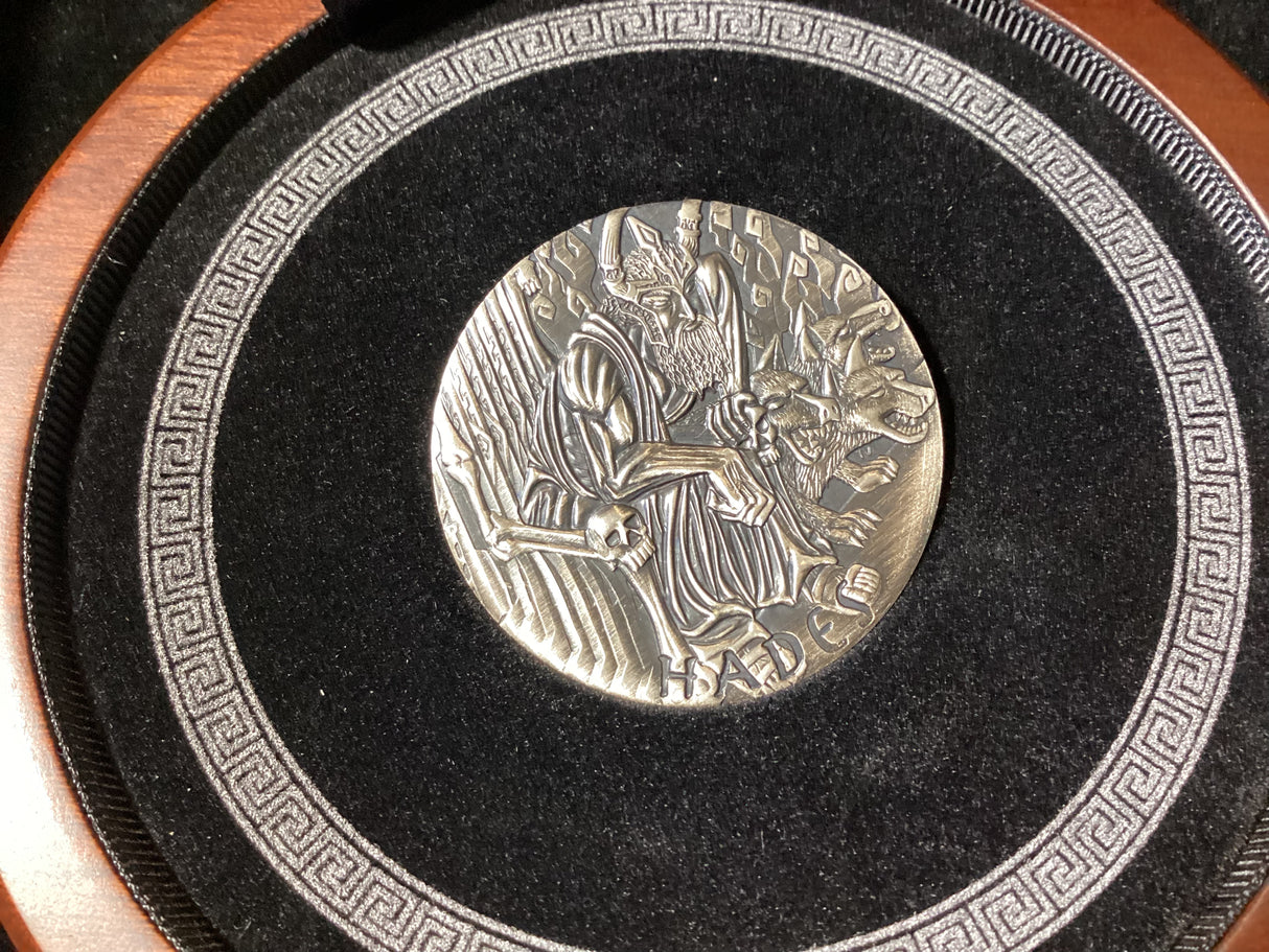 2014 $2 Gods of Olympus. Hades. 2oz Silver Proof Coin.