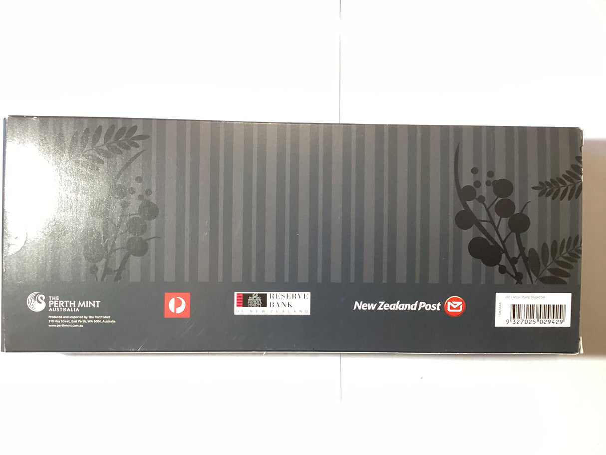 2015 Anzac Silver Coin and Stamp Set.