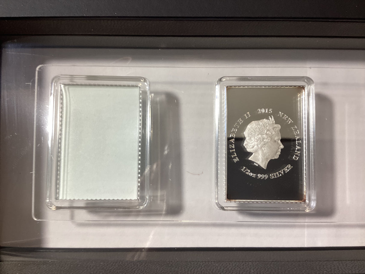 2015 Anzac Silver Coin and Stamp Set.