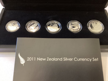 2011 New Zealand Silver Currency Set