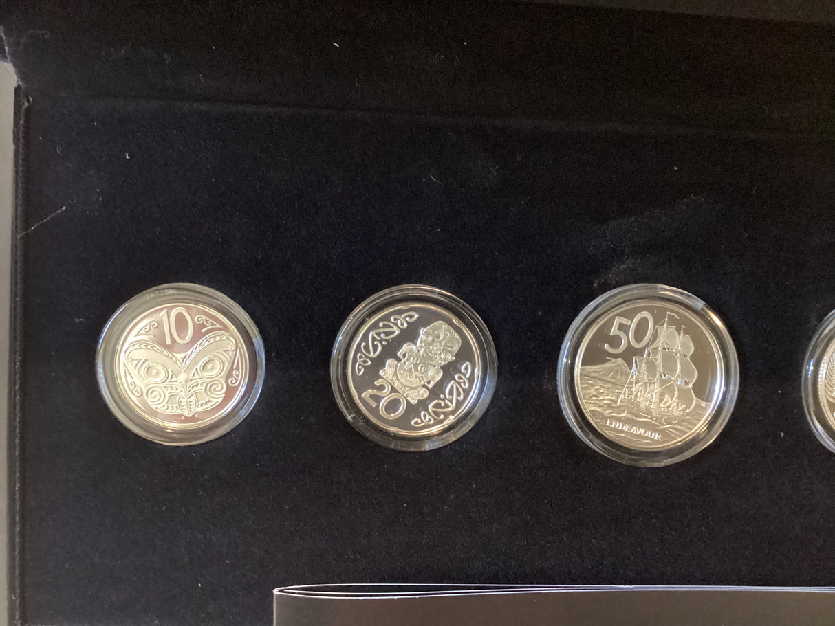 2011 New Zealand Silver Currency Set