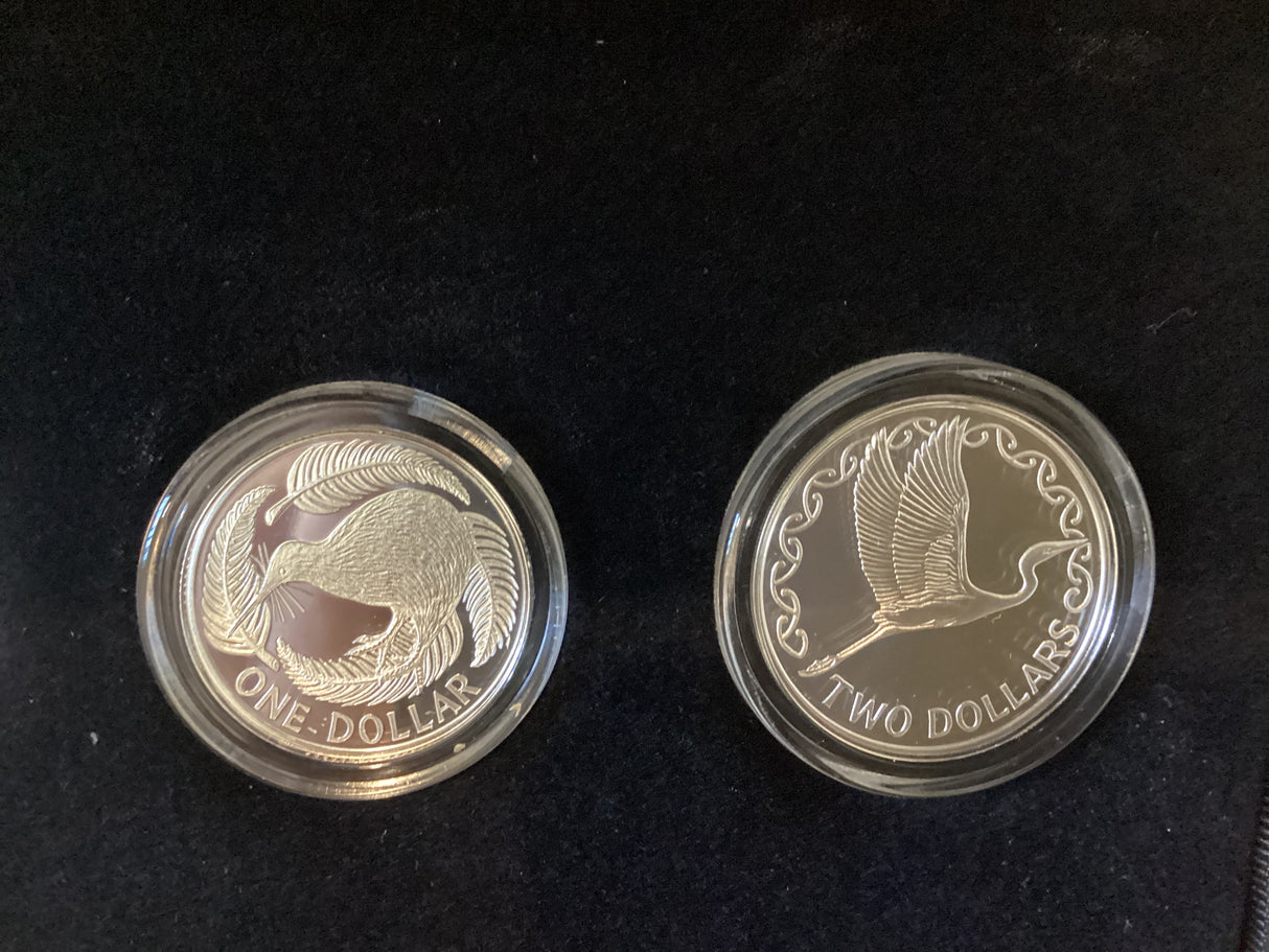 2011 New Zealand Silver Currency Set