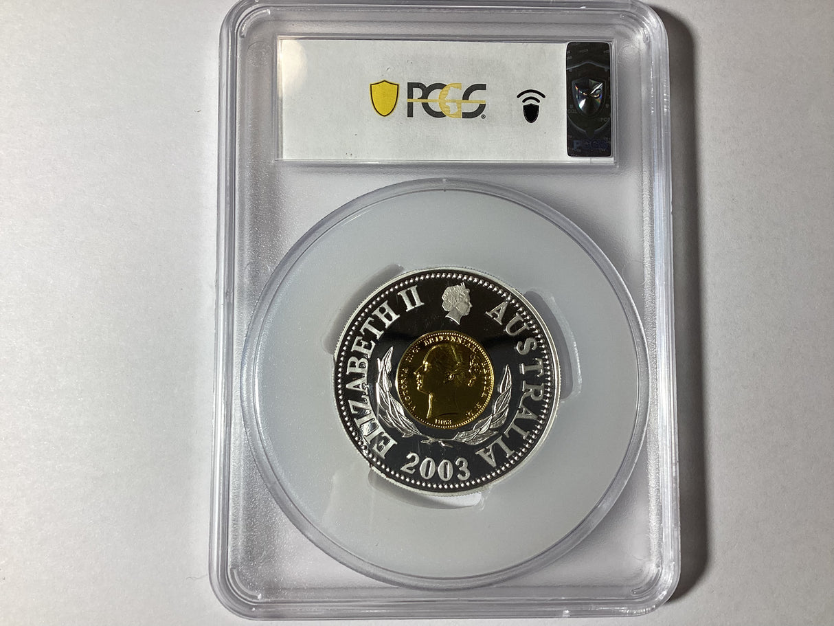 2003 $10 Sydney Mint 150th Anniversary. Subscription Coin. PR69DCAM.