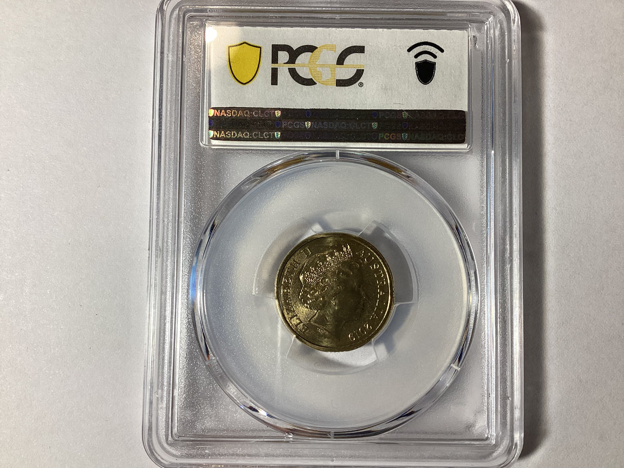 2019 $2 ‘C’ Mintmark. Police Remembrance. MS67.