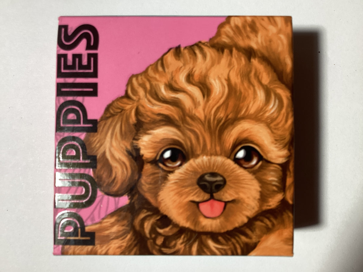 2018 50c 1/2oz Coloured Silver Proof Coin. Puppies Series. Poodle.