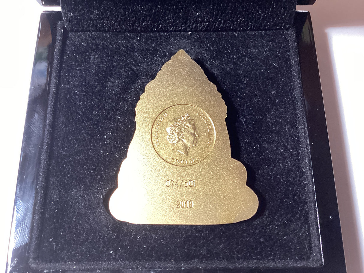 2019 $20 3oz Silver Proof Coin. Lord Ganesha. 501 Made.