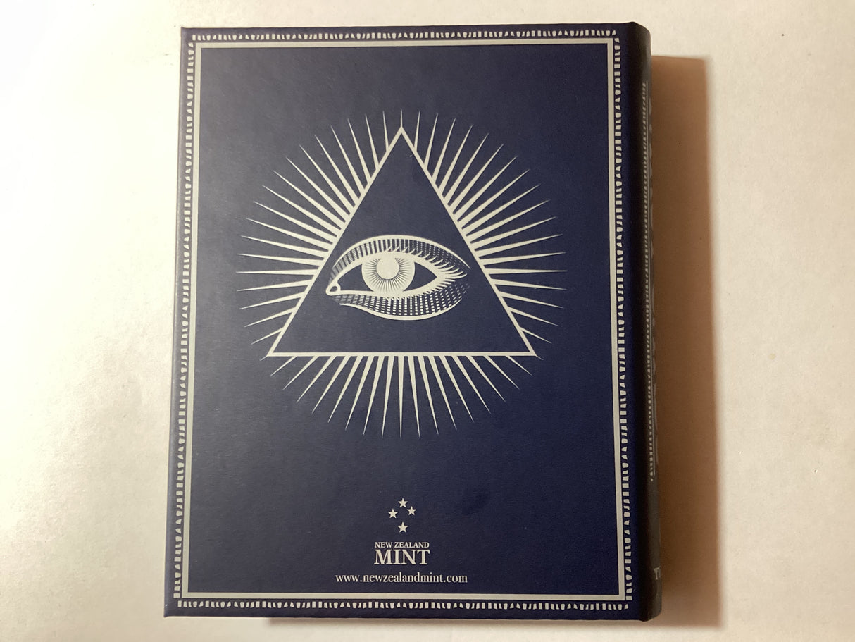 2021 $2 1oz Silver Proof Coin. Tarrot Cards. The Fool. 2000 made.