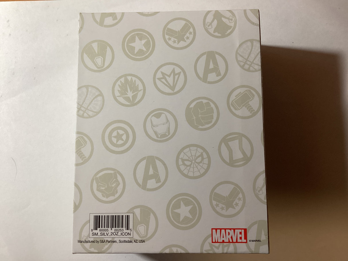 2019 $5 2oz Silver Collectible Coin. Marvel. Avengers. Infinity War. Spider-Man.