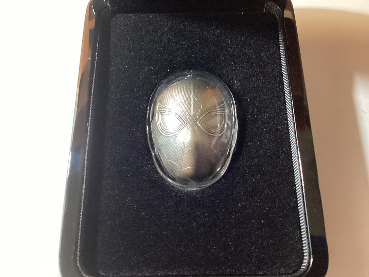 2019 $5 2oz Silver Collectible Coin. Marvel. Avengers. Infinity War. Spider-Man.