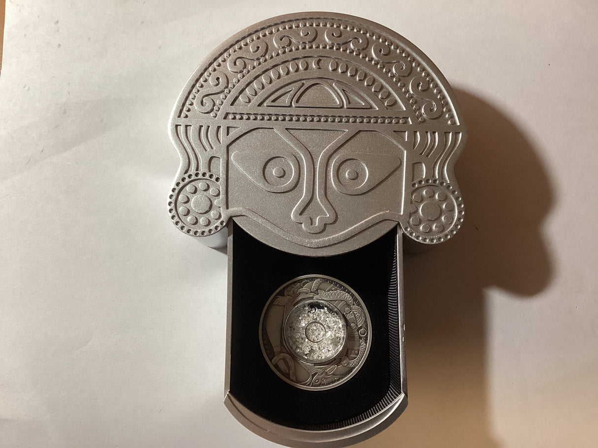 2021 $2 2oz Silver Antiqued Coin. Tears of the Moon.