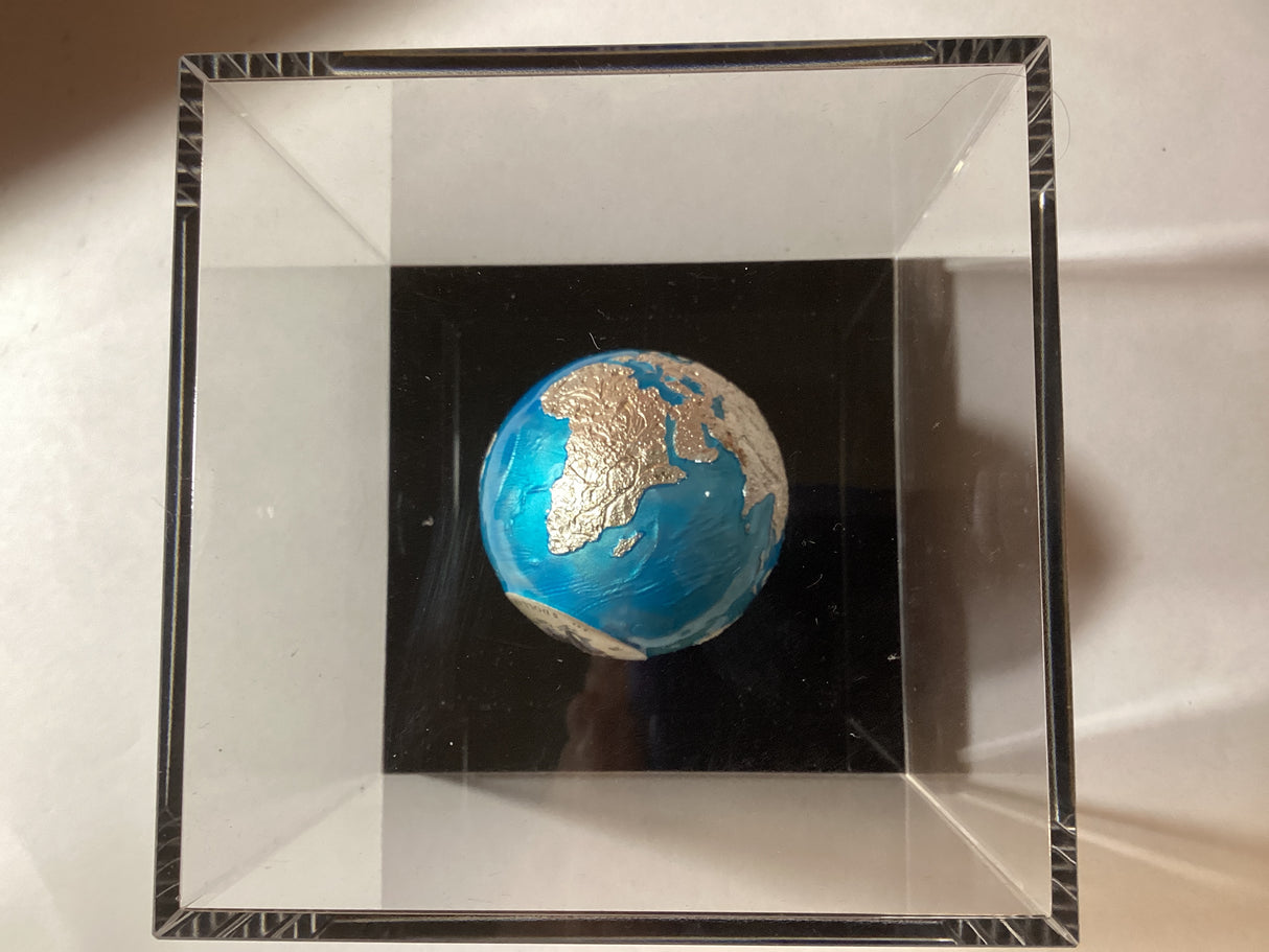 2023 $5 3oz Silver Coin. Earth Blue Marble.