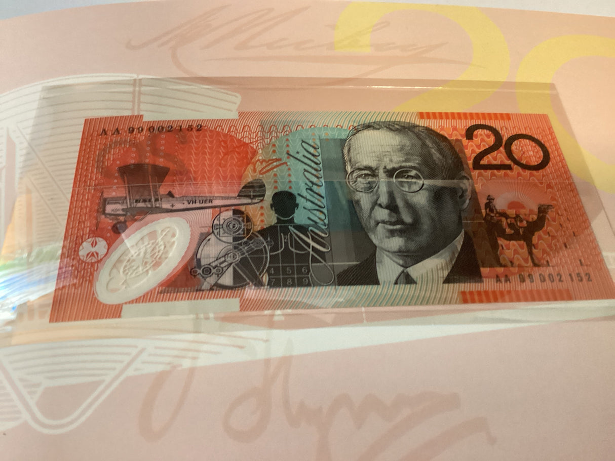 1999 Uncirculated Banknote Deluxe Now Numbered Notes. $5, $10, $20, $50, $100. NPA