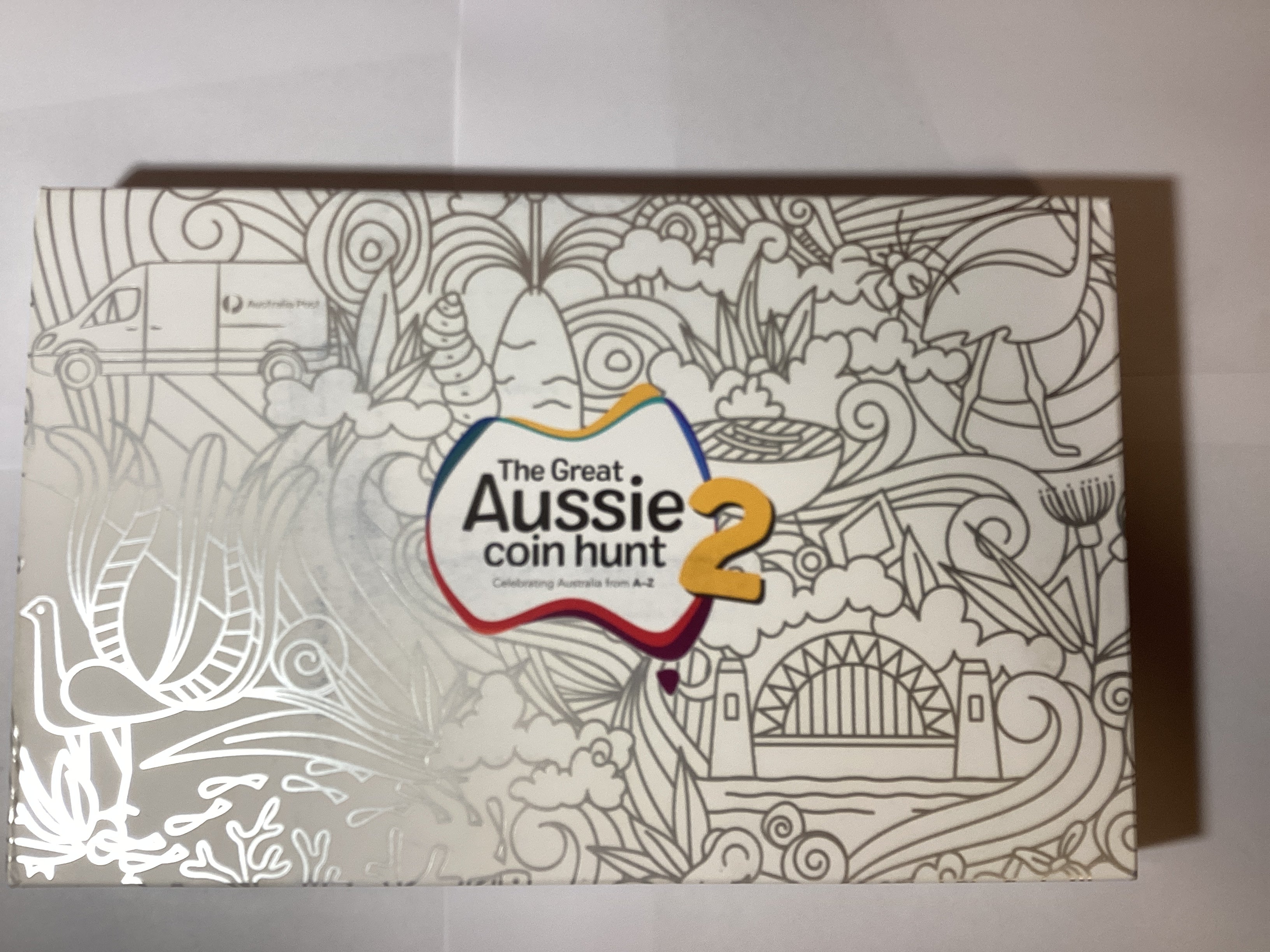 thumbnail image 2 of 2022 A-Z GREAT AUSSIE COIN HUNT 3 - FULL SET 26 Uncirculated $1 Coins + Official Folder - NEW 2 of 6
